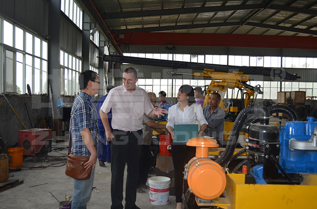 匈牙利客戶來訪