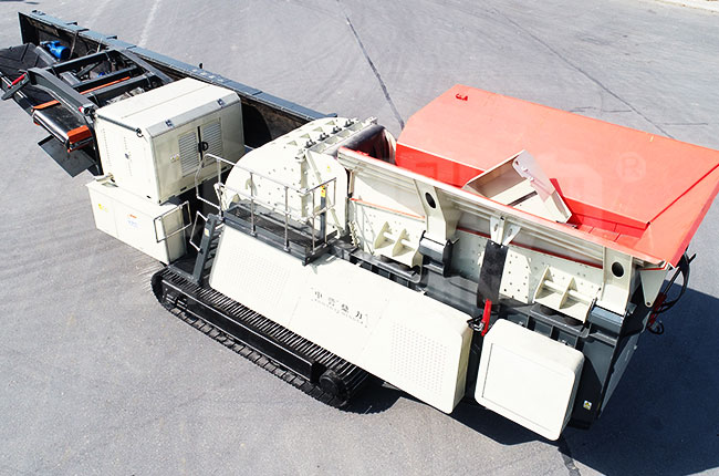 移動(dòng)碎石破碎機(jī)圖片