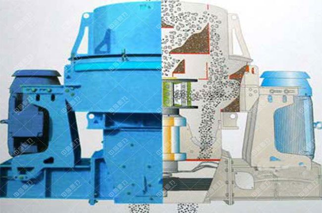 石料整形機(jī)內(nèi)部圖解