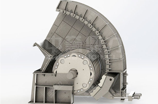 錘式碎石機(jī)構(gòu)造圖