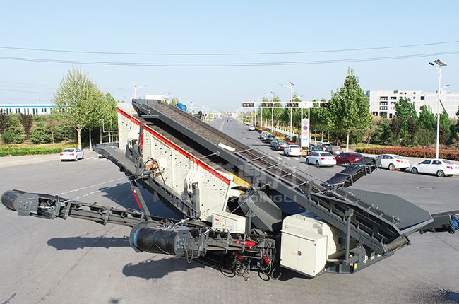 移動(dòng)式振動(dòng)篩機(jī)