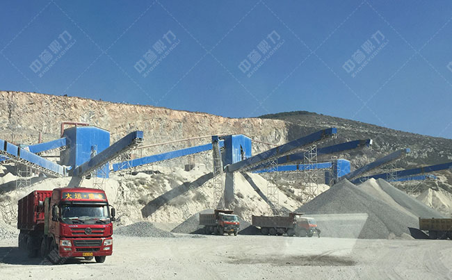 干法制砂工藝流程