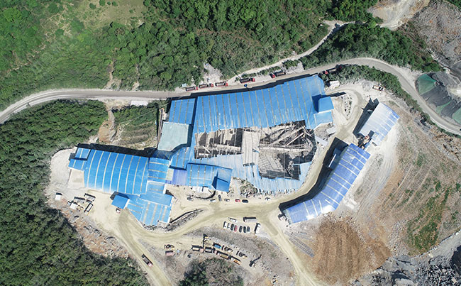 制沙生產(chǎn)線工藝流程