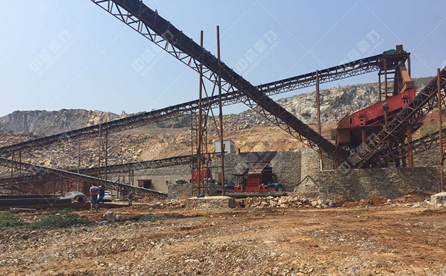 日產(chǎn)一萬方砂石生產(chǎn)線配置