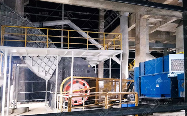 時(shí)產(chǎn)2500噸石灰?guī)r碎石生產(chǎn)線