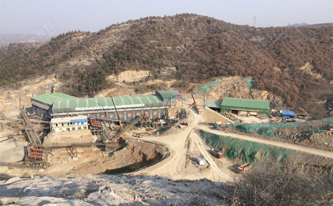 時產(chǎn)1200噸環(huán)保型砂石生產(chǎn)線