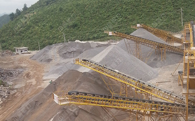 時(shí)產(chǎn)800噸建筑砂生產(chǎn)線