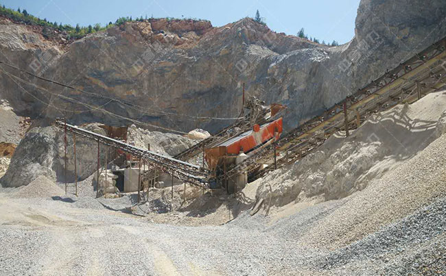 時(shí)產(chǎn)150噸石子生產(chǎn)線