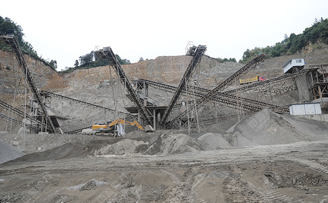 花崗巖制砂生產(chǎn)線