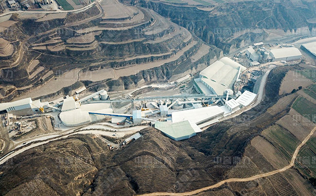 時產(chǎn)2500噸石灰石破碎生產(chǎn)線