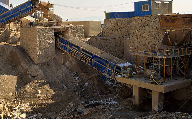 日產(chǎn)2000噸砂石生產(chǎn)線