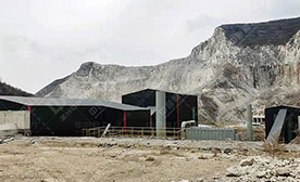 山西陽泉盂縣石源石料廠時產(chǎn)600噸環(huán)保制砂廠設(shè)備