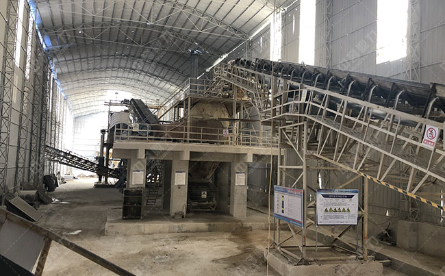 時(shí)產(chǎn)1000噸石料設(shè)備生產(chǎn)線