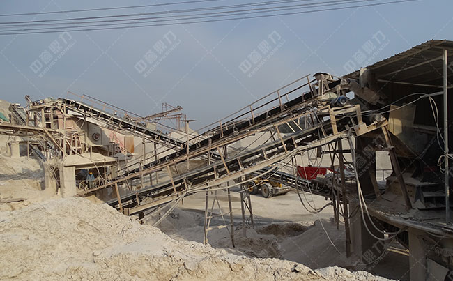 時(shí)產(chǎn)300噸砂石生產(chǎn)線