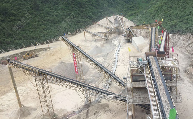 日產(chǎn)5000噸砂石生產(chǎn)線