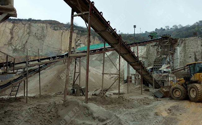 花崗巖破碎生產(chǎn)線方案