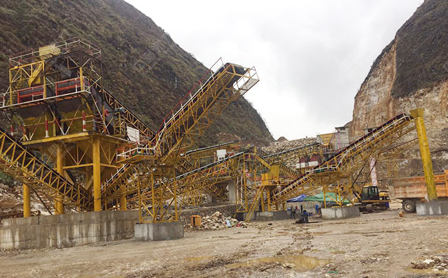 日產(chǎn)5000噸砂石生產(chǎn)線