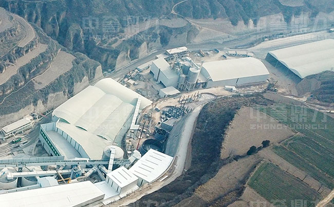 時產(chǎn)2500噸石灰石破碎生產(chǎn)線