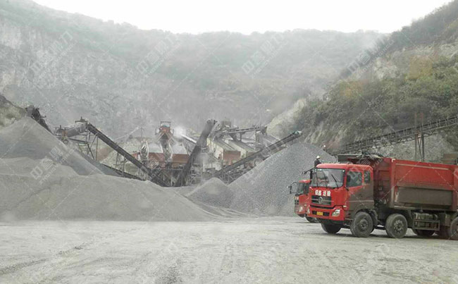 時產(chǎn)400噸石灰石砂石生產(chǎn)線