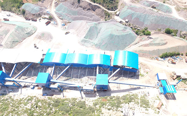 日產(chǎn)8000噸砂石生產(chǎn)線