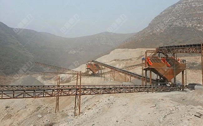 花崗巖破碎生產(chǎn)線