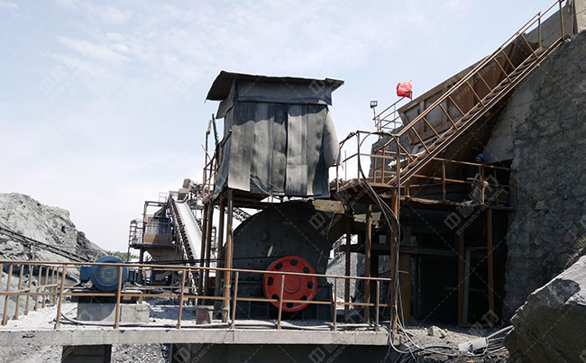 時產(chǎn)400噸玄武巖破碎方案