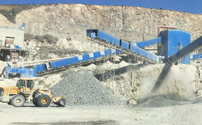 干法制砂工藝流程