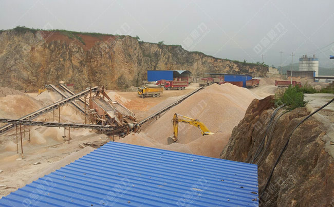 機(jī)制砂生產(chǎn)線(xiàn)工藝流程