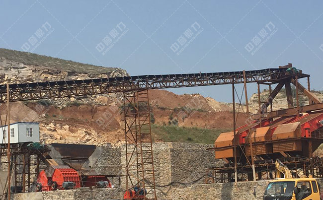 日產(chǎn)一萬方砂石生產(chǎn)線配置