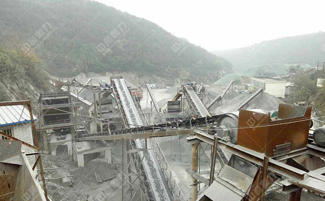 時產(chǎn)400噸石灰石砂石生產(chǎn)線