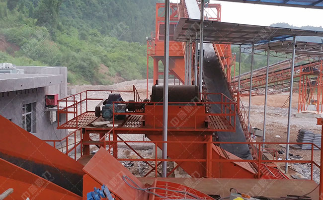 時(shí)產(chǎn)600噸砂石破碎生產(chǎn)線