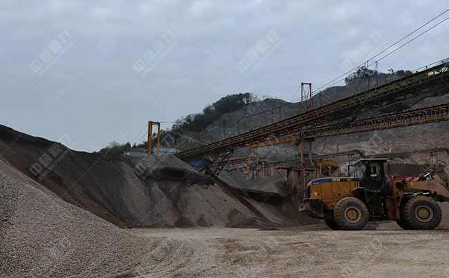 大型骨料生產(chǎn)線