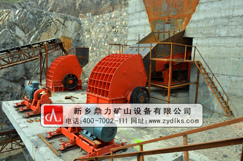 新鄉(xiāng)鼎力承建的湖北十堰砂石生產(chǎn)線現(xiàn)場