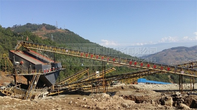 石灰石碎石生產(chǎn)線