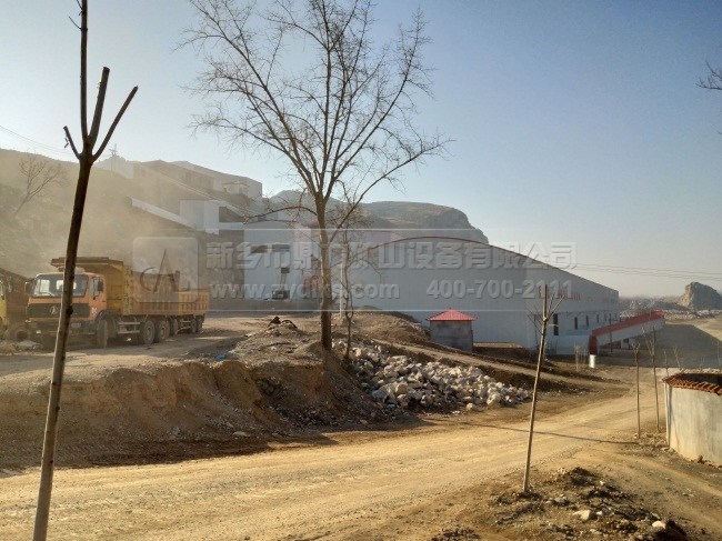 碎石生產(chǎn)線生產(chǎn)現(xiàn)場(chǎng)圖