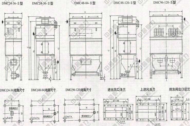 脈沖袋式除塵器結(jié)構(gòu)圖