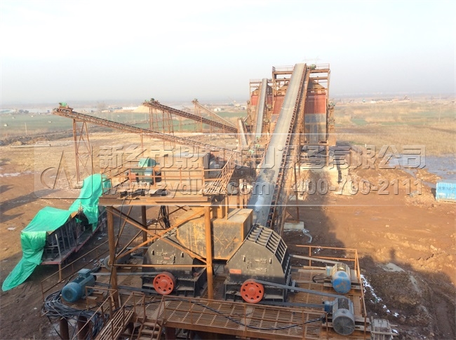 石頭破碎生產(chǎn)線