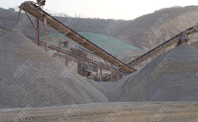 石灰石破碎制砂