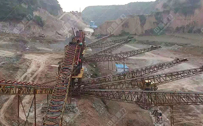 時(shí)產(chǎn)1200噸采石場(chǎng)生產(chǎn)線圖片