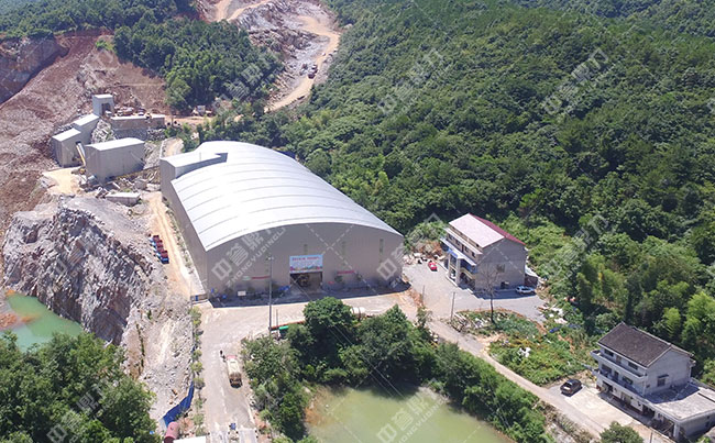 湖南省婁底市壩塘采石場