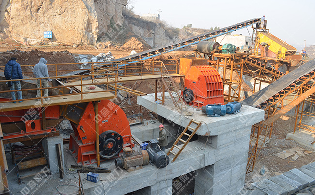 大型碎石機(jī)設(shè)備安裝