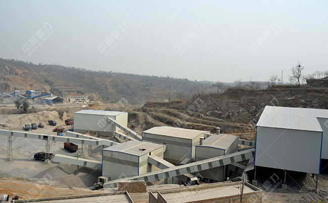 河石制砂生產(chǎn)線