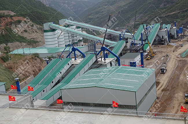 河石制砂生產(chǎn)線