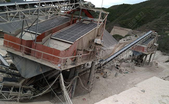 時產(chǎn)800噸石灰石碎石生產(chǎn)線