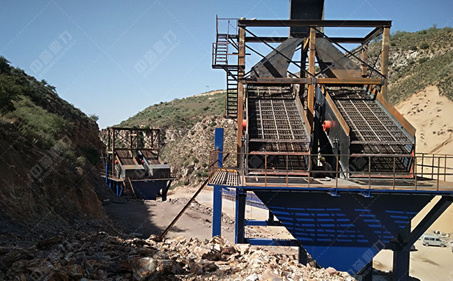 時產(chǎn)550-650噸石料生產(chǎn)線