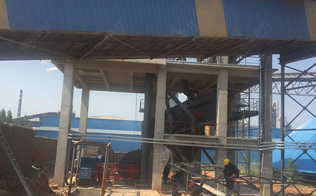 時(shí)產(chǎn)500噸玄武巖破碎方案