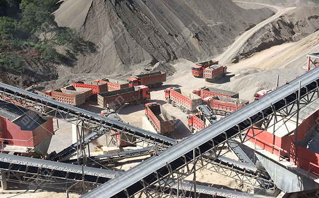 時產(chǎn)600-800噸砂石骨料生產(chǎn)線