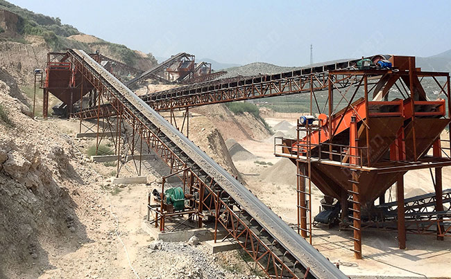 日產(chǎn)萬噸大型石料生產(chǎn)線