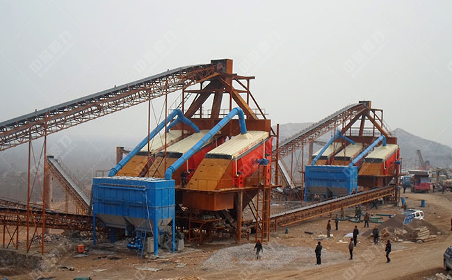 大型石料破碎廠生產(chǎn)線