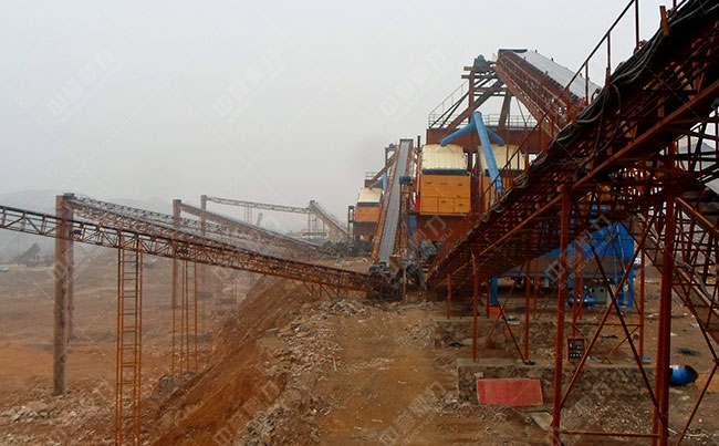 大型石料破碎廠生產(chǎn)線